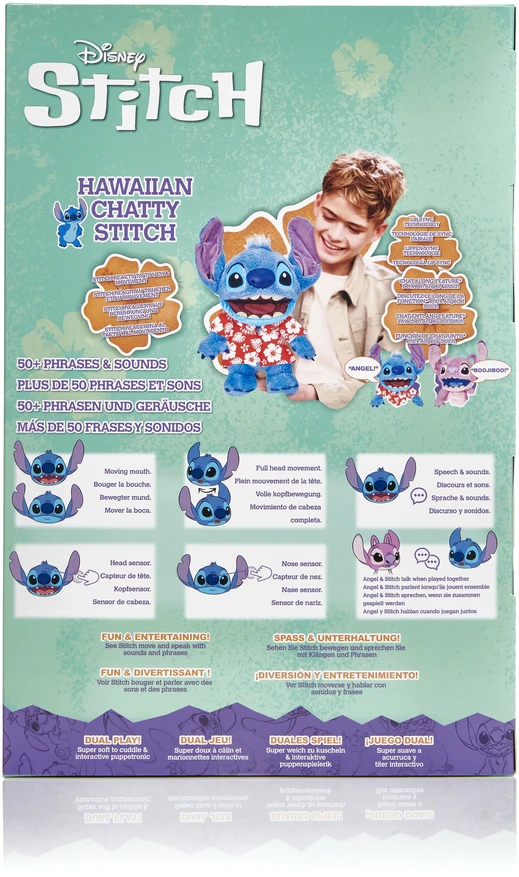 Disney REAL FX STITCH Interaktyvus herojus Havajų Stičas