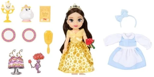 Disney Princesė - Lėlė 15 cm - Būk mūsų viešnia Belle (233814)