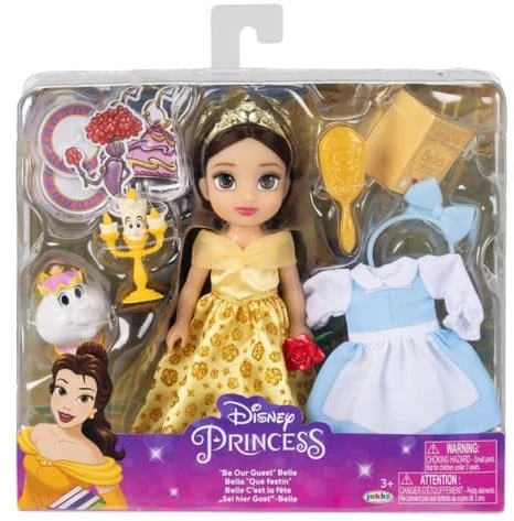 Disney Princesė - Lėlė 15 cm - Būk mūsų viešnia Belle (233814)