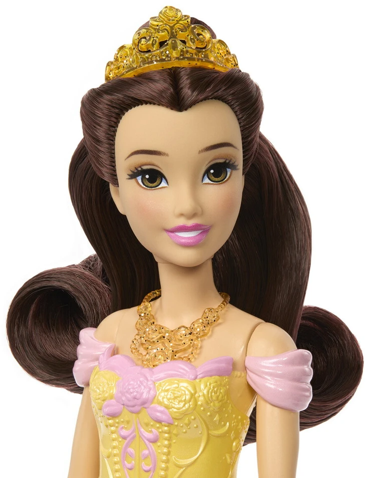 Mattel Lėlė Disney princesė Bella su istorija 2in1