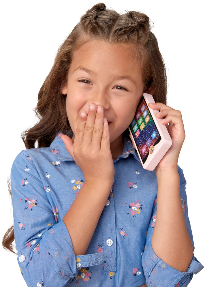 „Disney Princess“ stiliaus kolekcija – žaidimų telefonas ir stilinga delninė (221314)