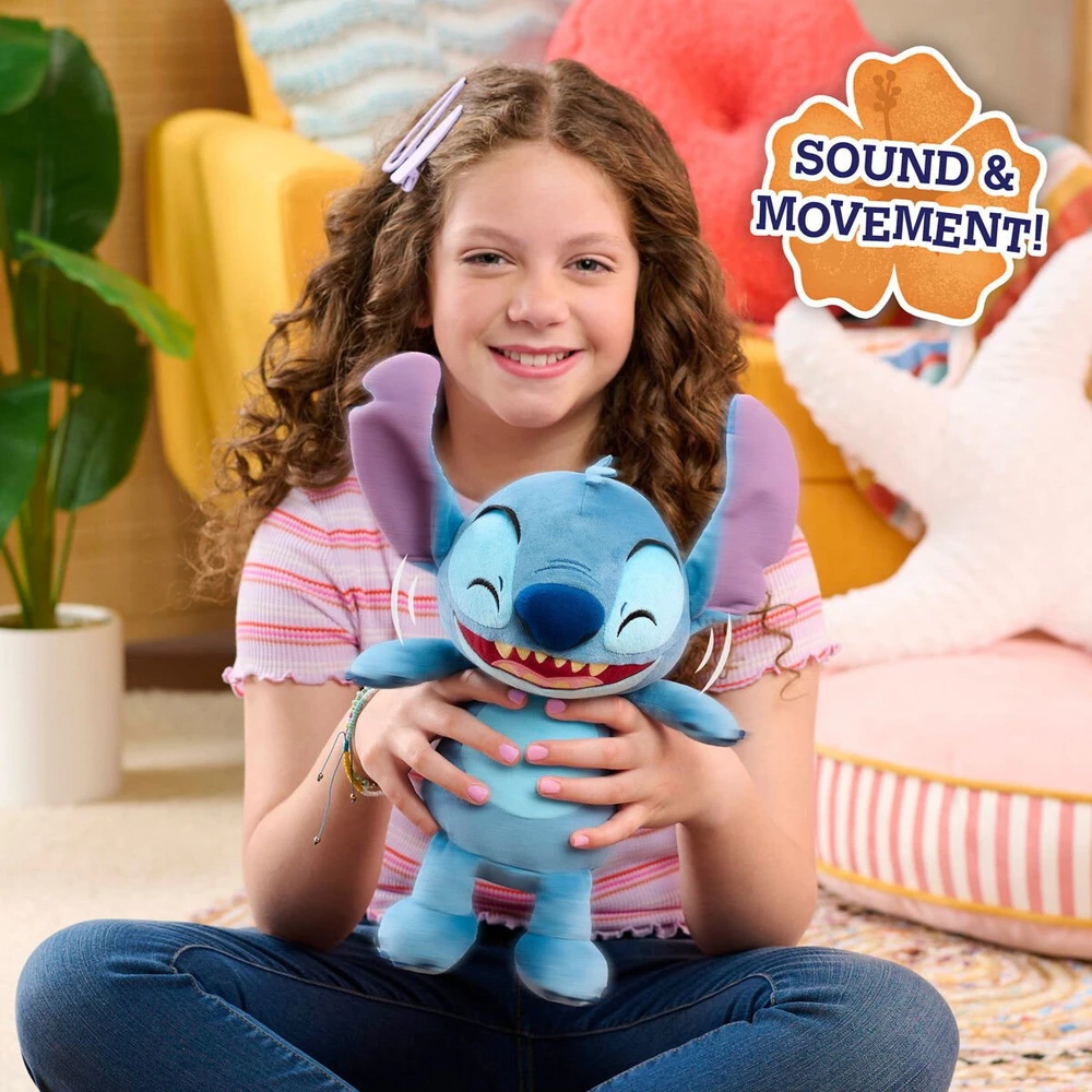 Disney Stitch - pliušinis žaisliukas „Crack Me Up“ 28 cm (302-10421)