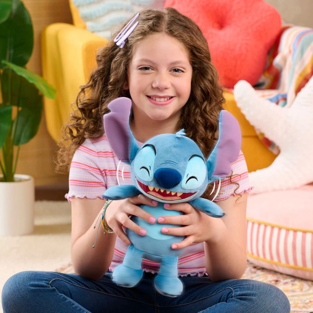 Disney Stitch - pliušinis žaisliukas „Crack Me Up“ 28 cm (302-10421)