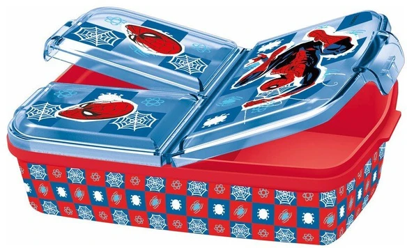 SPIDER-MAN Disney Stor - Daugiaskyrė sumuštinių dėžutė - Žmogus-voras (83520)