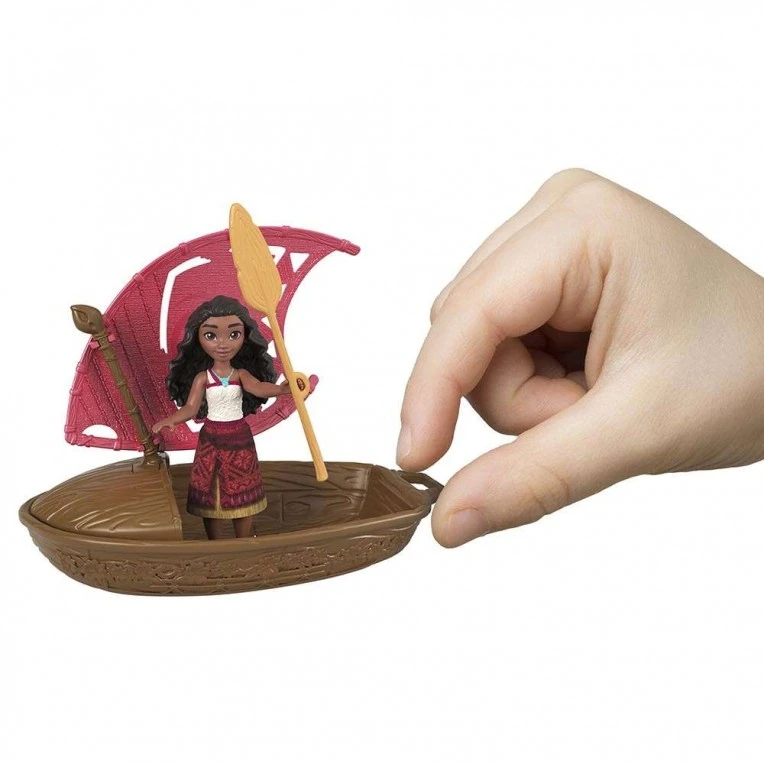 Žaislas - Mattel Disney Vaiana 2 Kanoja Žaislų Rinkinys su Mini Lėle ir Priedais
