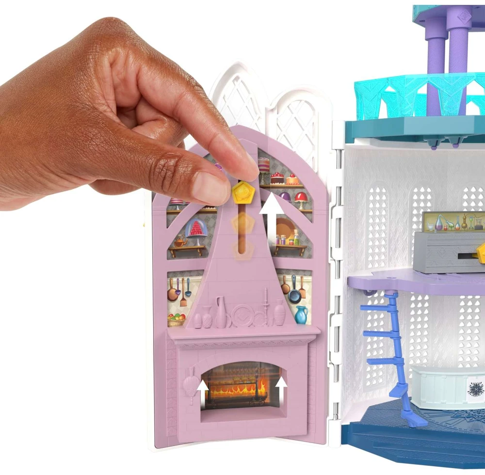 Mattel „Disney Wish“ – Rosos pilies lėlių namelio rinkinys (HPX38)