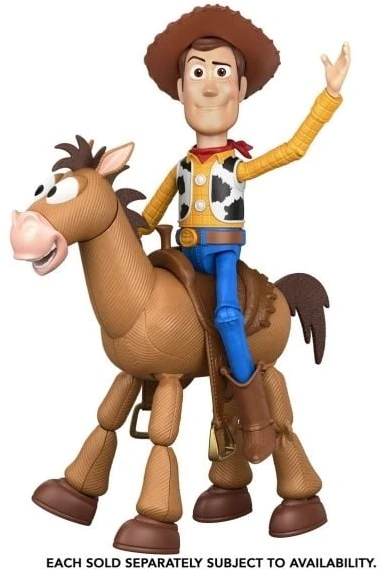 Mattel TOY STORY filmo interaktyvi bėganti figūrėlė Woody (didelė) (JKL95)