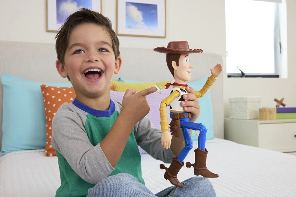 Disney Žaislų istorija - Bėgantis Vudis 30 cm, danų k. (JNP90)