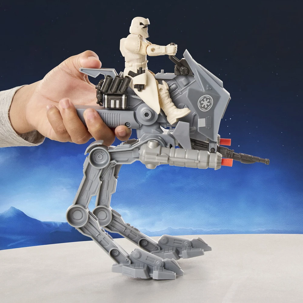 Disney Žvaigždžių karų žaidimų rinkinys „Actionverse AT-RT“ transporto priemonė 21 cm