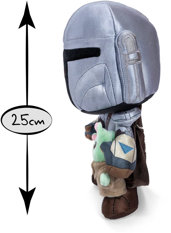 Simba Disney Mandalorian figūrėlė su mini Grogu 25 cm