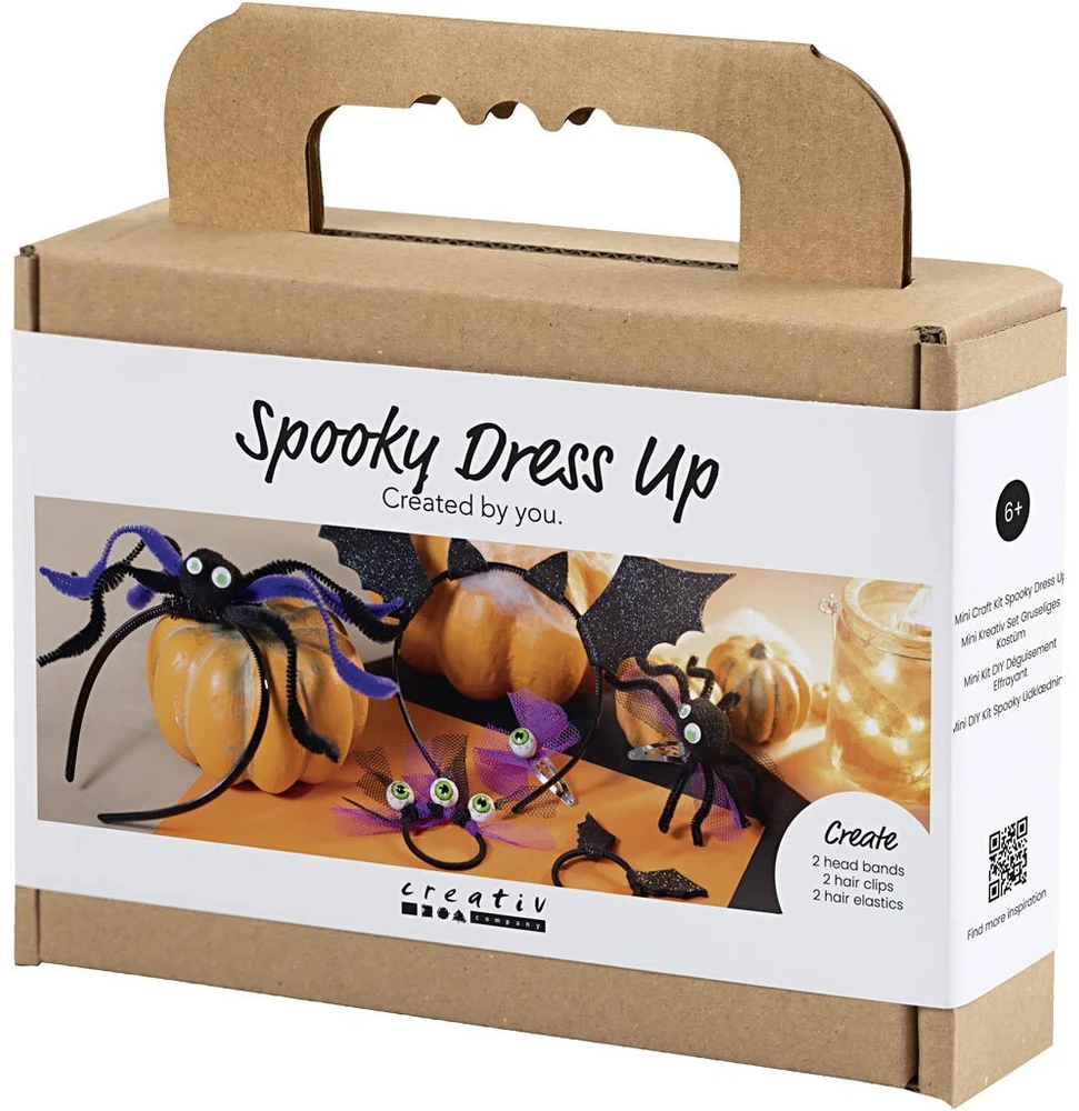 Diy Kit „Pasidaryk pats“ rinkinys – baisių drabužių komplektas – galvos juostos – plaukų segtukai ir juostos – juoda – alyvinė – violetinė (977841)