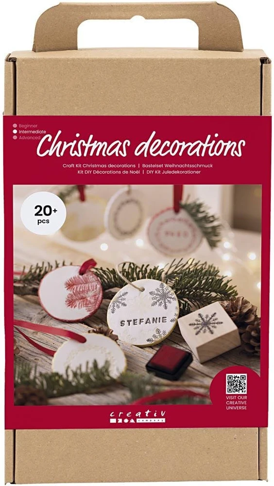 Diy Kit „Pasidaryk pats“ rinkinys – kalėdinė dekoracija – molis (977592)