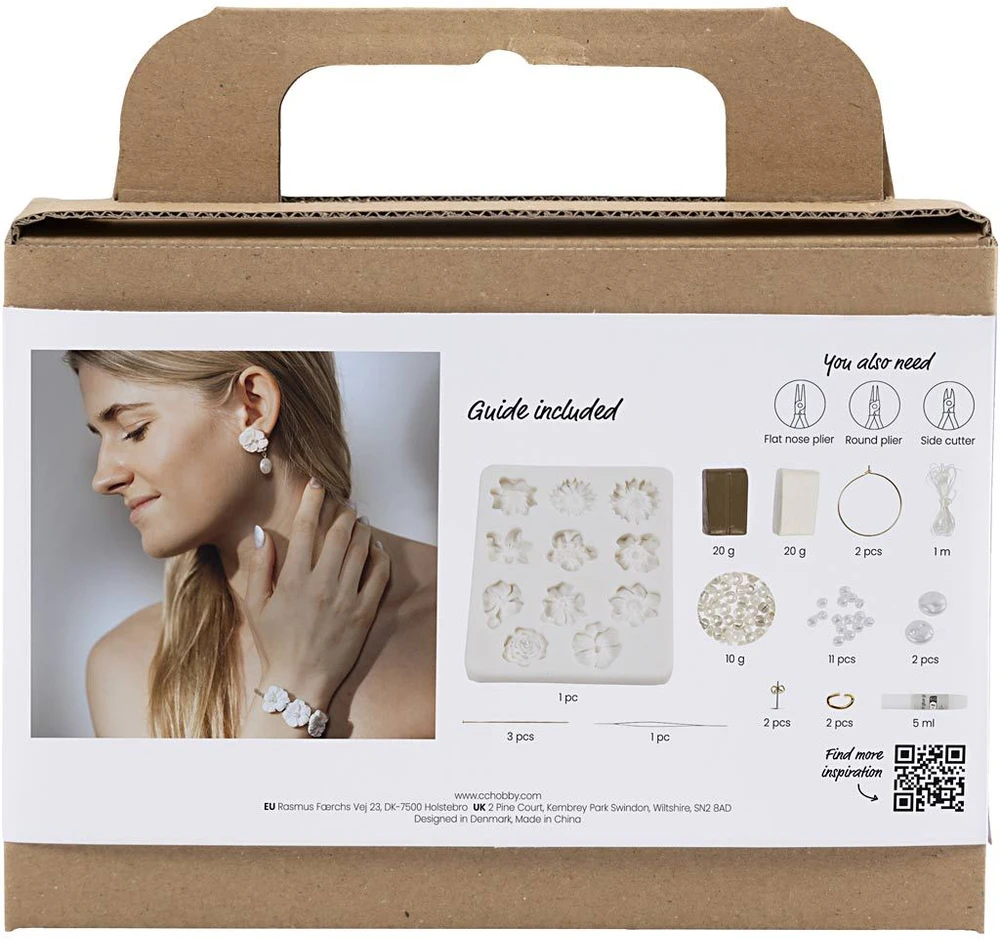Diy Kit „Pasidaryk pats“ rinkinys – mini rankdarbių rinkinys papuošalams – (977767)