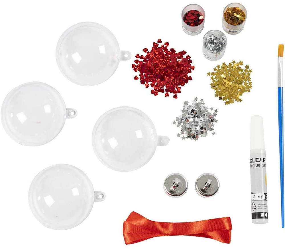 Diy Kit „Pasidaryk pats“ rinkinys – mini „pasidaryk pats“ rinkinys – kalėdiniai žaisliukai (977580)