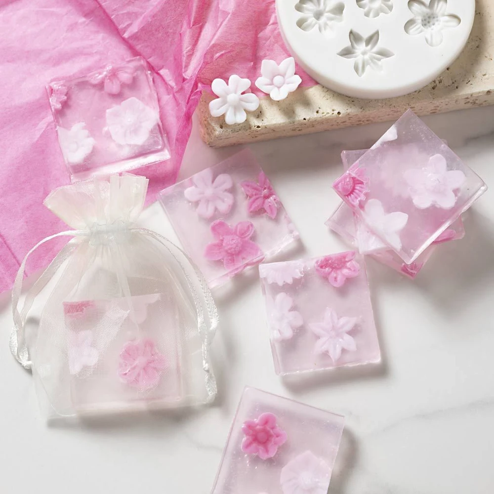 Diy Kit „Pasidaryk pats“ rinkinys – muilo gamyba – rožinis (977786)