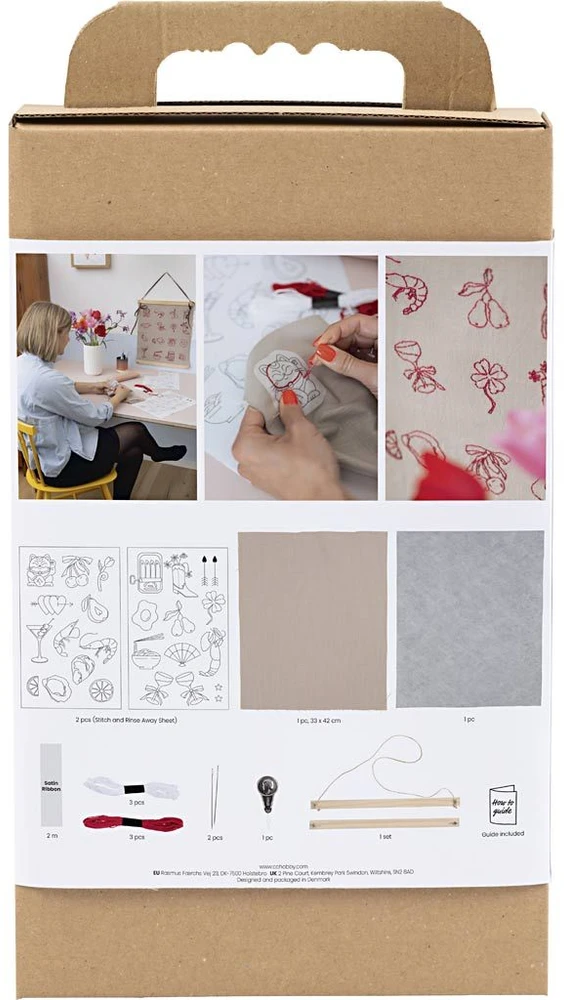 Diy Kit „Pasidaryk pats“ rinkinys – siuvinėjimas (9772639)