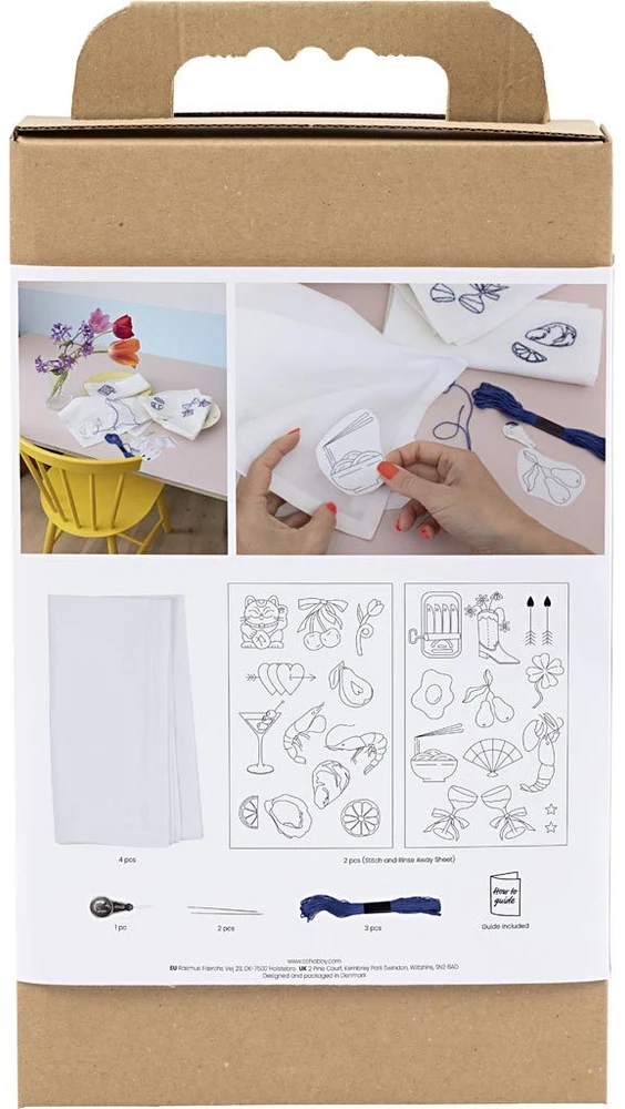Diy Kit „Pasidaryk pats“ rinkinys – siuvinėjimas (9772640)