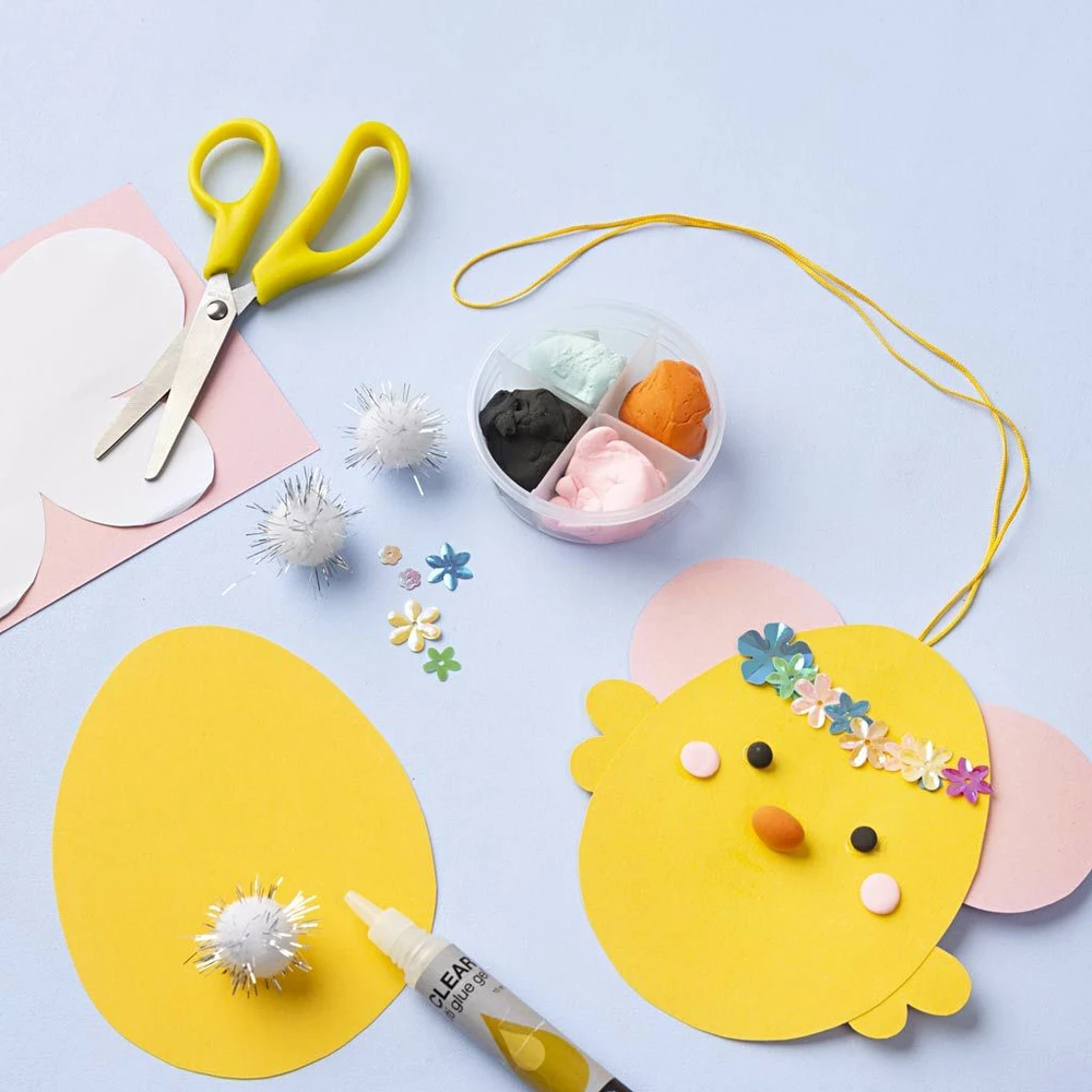 Diy Kit „Pasidaryk pats“ rinkinys – velykinės popierinės dekoracijos