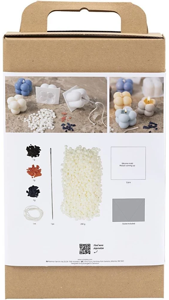 Diy Kit „Pasidaryk pats“ rinkinys – žvakių gamyba – sojų pupelių žvakė (977756)