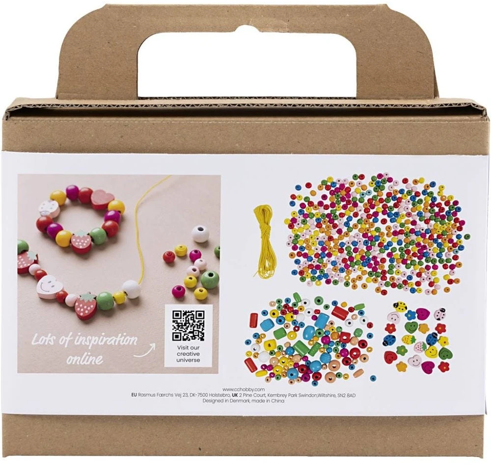 Diy Kitcreative Toys „Pasidaryk pats“ mišinys – Papuošalai – Linksmos spalvos (977547)