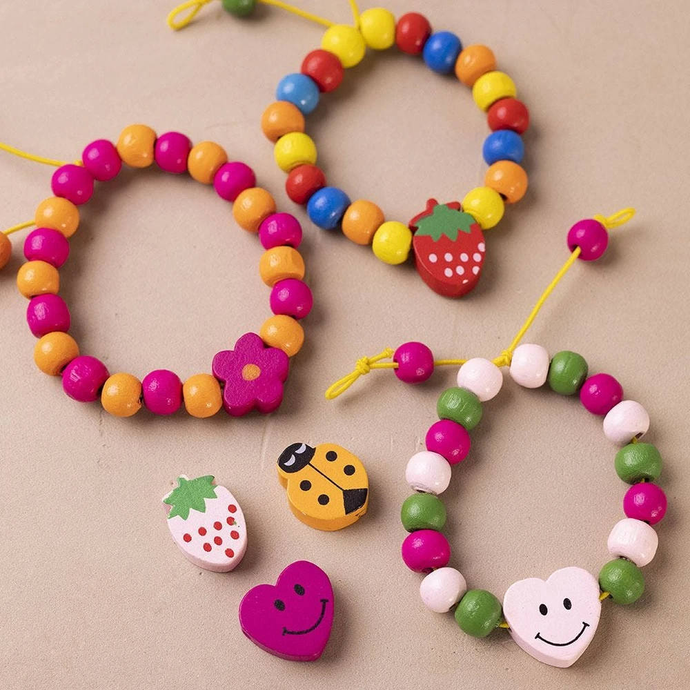 Diy Kitcreative Toys „Pasidaryk pats“ mišinys – Papuošalai – Linksmos spalvos (977547)