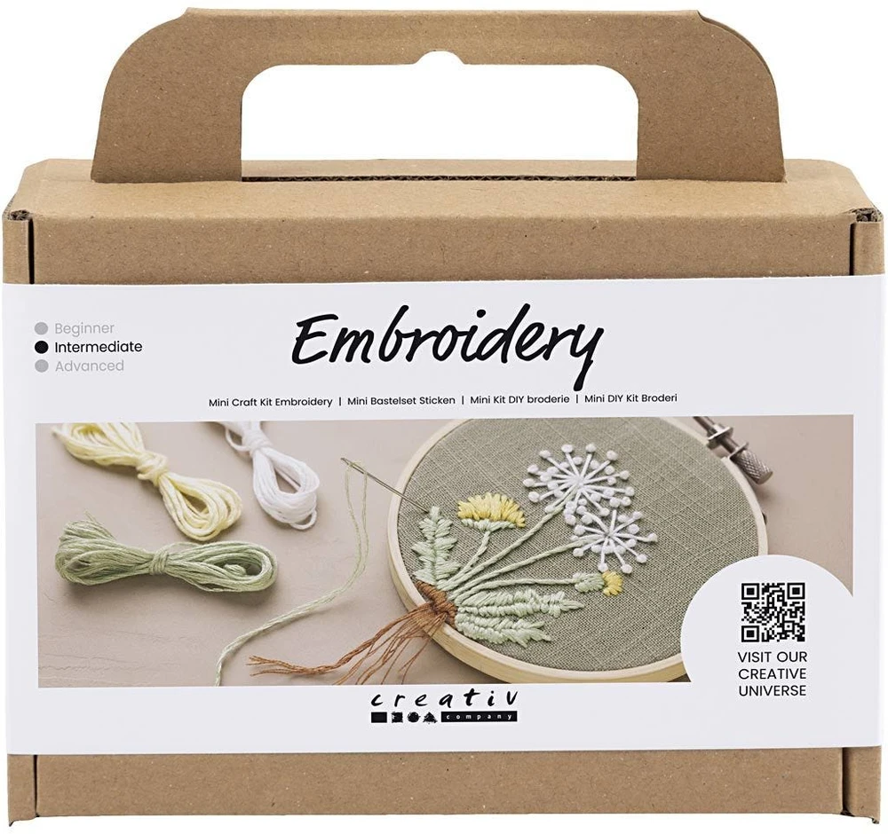Diy Kitcreative Toys „Pasidaryk pats“ rinkinys – mini rankdarbių rinkinys siuvinėjimui (970845)