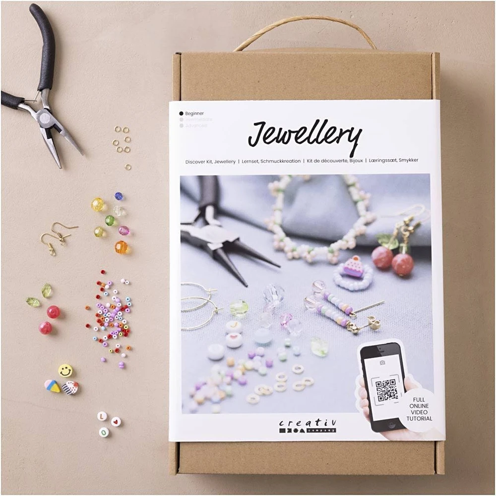 Diy Kitcreative Toys „Pasidaryk pats“ rinkinys – pradedančiųjų rankdarbių rinkinys su ryškiomis spalvomis (970857)