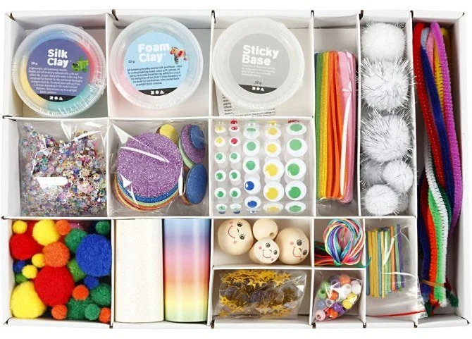 Diy Kitcreative Toys „Pasidaryk pats“ rinkinys – kūrybinė dėžutė (54461)
