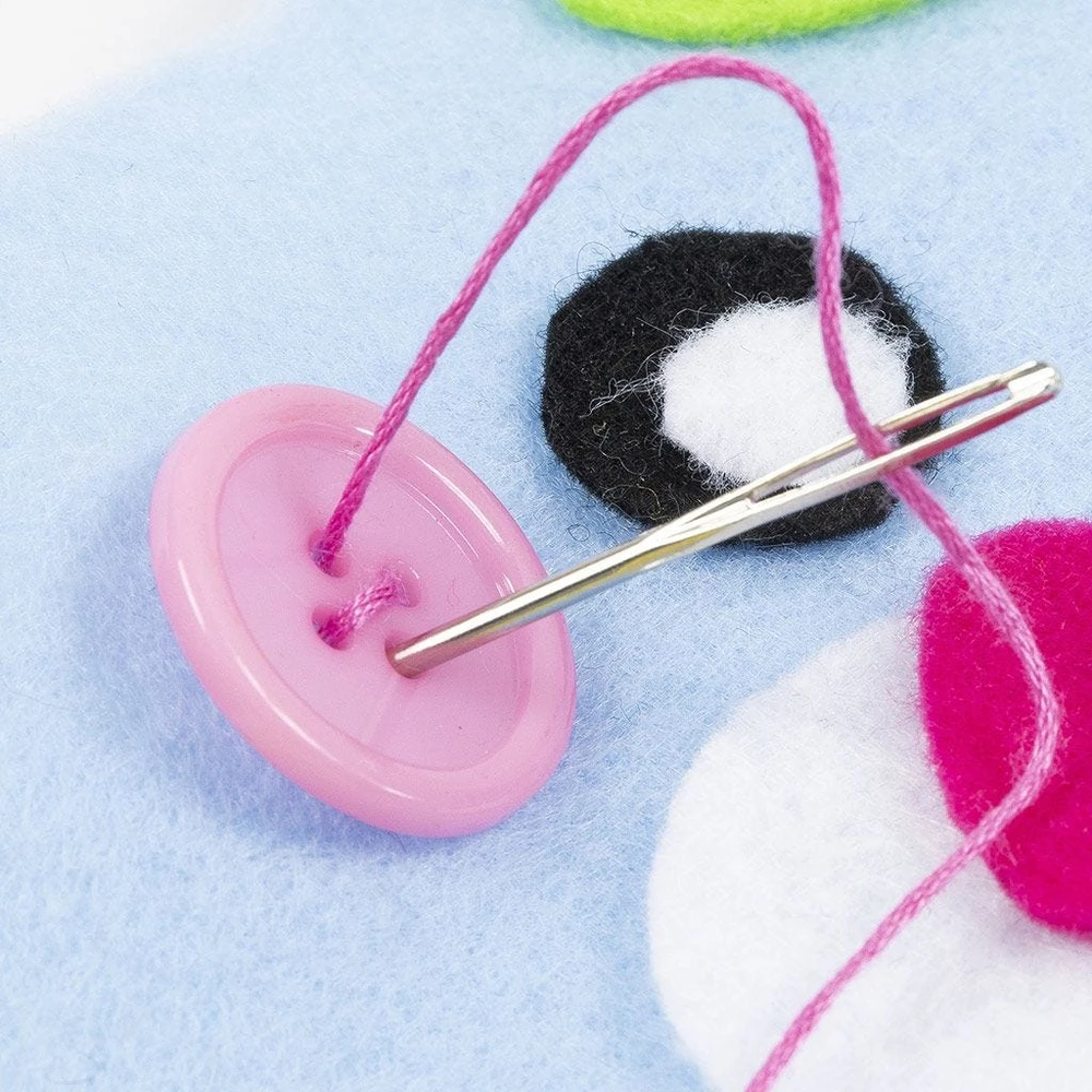 Diy Kitcreative Toys Creativ veltinio meškiukų siuvimo rinkinys vaikams 6+