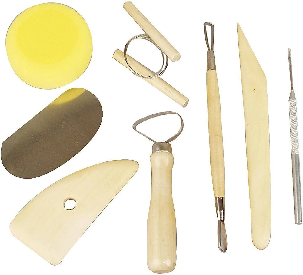 Diy Kitcreative Toys „Pasidaryk pats“ rinkinys – keramikos įrankių rinkinys (10302)