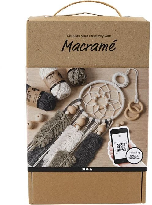Diy Kitcreative Toys „Pasidaryk pats“ rinkinys – makramė (41477)