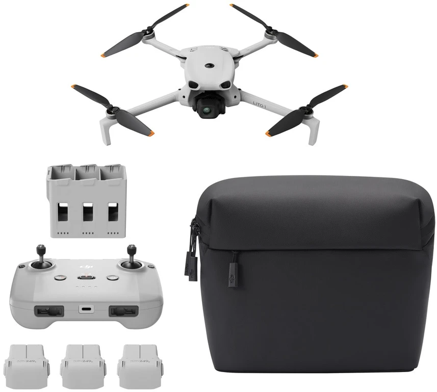 DJI LITO X1 Fly More Combo dronas (su DJI RC-N3 valdikliu)