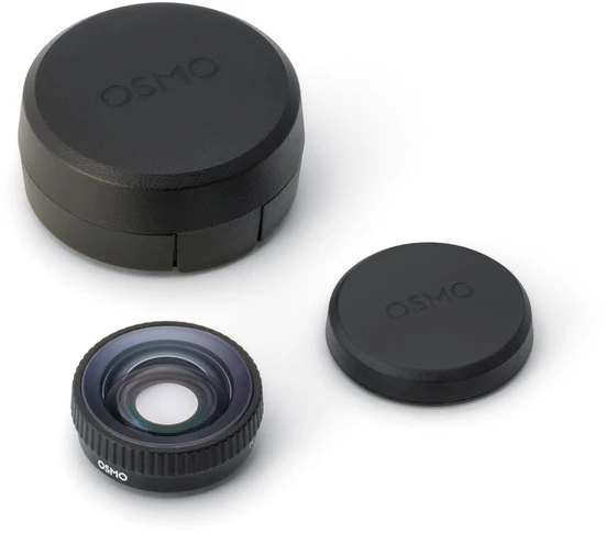 DJI Osmo Action 6 plataus kampo objektyvas