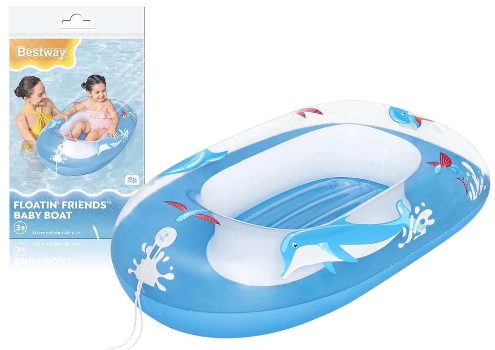 Pontonas Mėlyna 102x69 cm BestWay