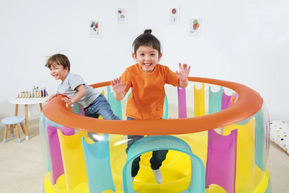 Pripučiamas batutas Bestway BounceJam, 180 x 86 cm