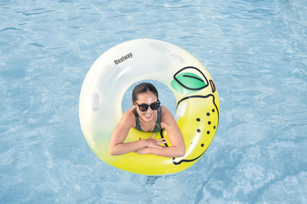 Bestway plaukimo žiedas su rankenomis LEMON 114 CM 36448