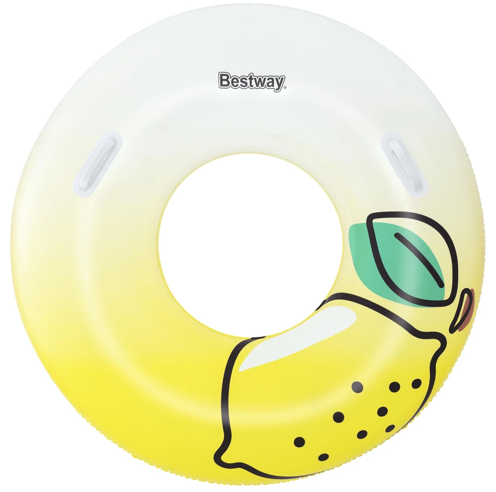 Bestway plaukimo žiedas su rankenomis LEMON 114 CM 36448