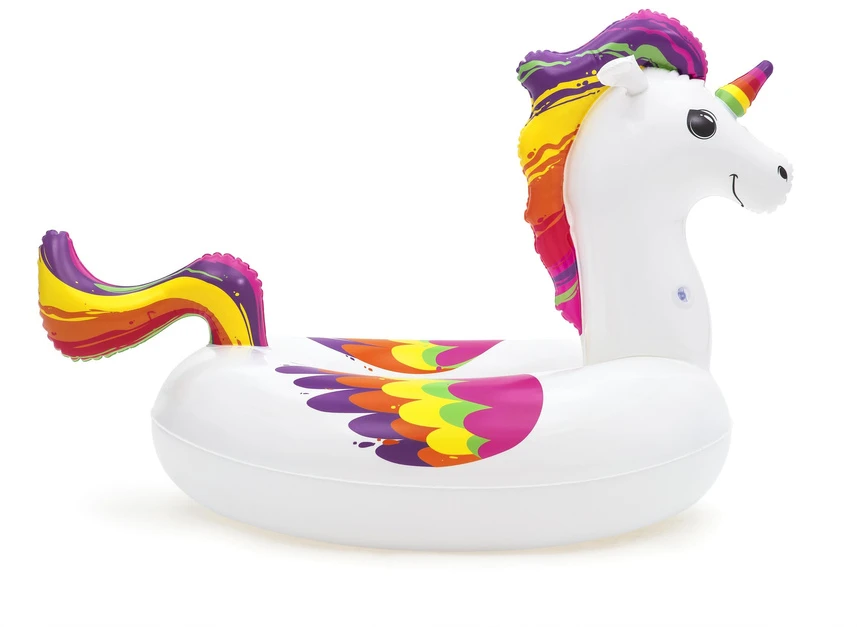 BESTWAY plaukimo ratas Fantasy Unicorn 119cm x 91cm., 36159