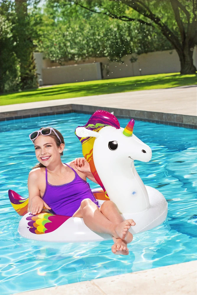 BESTWAY plaukimo ratas Fantasy Unicorn 119cm x 91cm., 36159