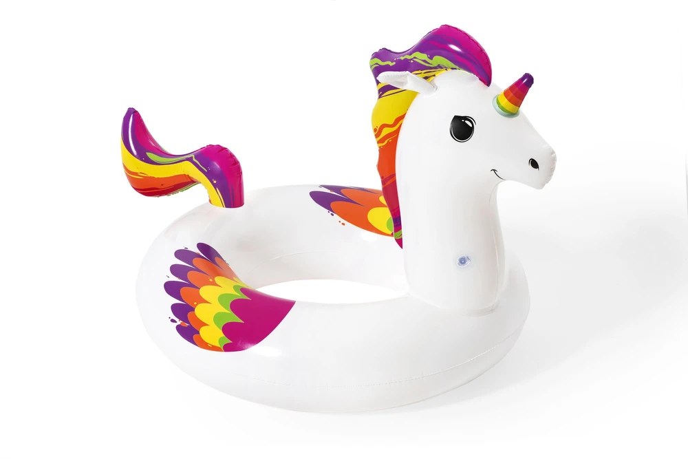 BESTWAY plaukimo ratas Fantasy Unicorn 119cm x 91cm., 36159