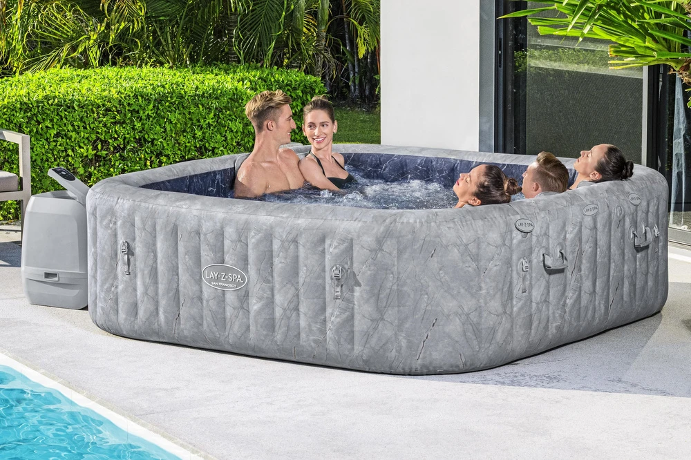 "Lay-Z-Spa San Francisco" SMART HydroJet PRO sūkurinė vonia BESTWAY
