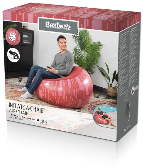 Pripučiama kėdė Bestway 75052, 112 x 112 x 66 cm