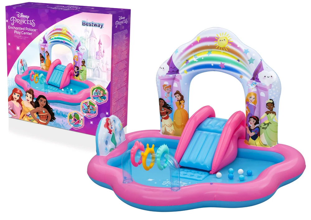 Pripučiama žaidimų aikštelė Bestway Princess,9103Y,221x193cm