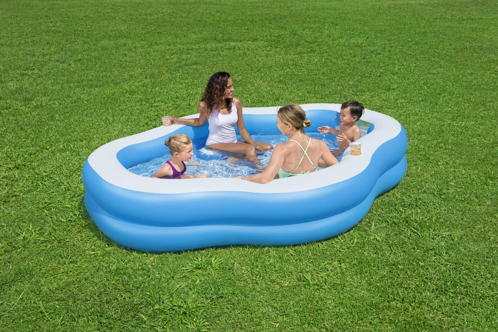 Bestway Baseinas Splashview, mėlynos ir baltos spalvos, 270x198x51cm