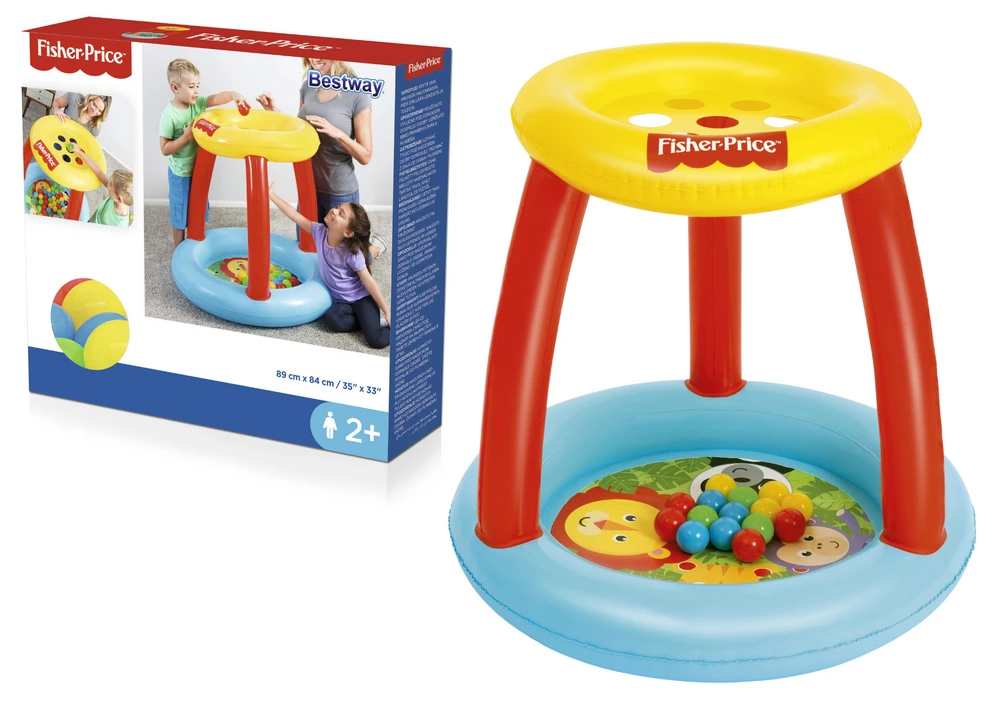 BESTWAY žaidimų baseinas Animal Friends, 89cm x 89cm x 84cm, 93541