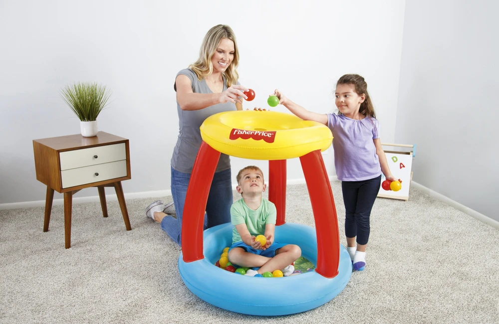 BESTWAY žaidimų baseinas Animal Friends, 89cm x 89cm x 84cm, 93541