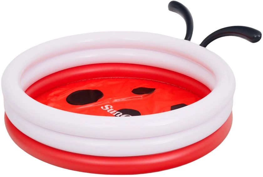 Dmuchany Pripučiamas baseinas „Ladybug“ SUNCLUB