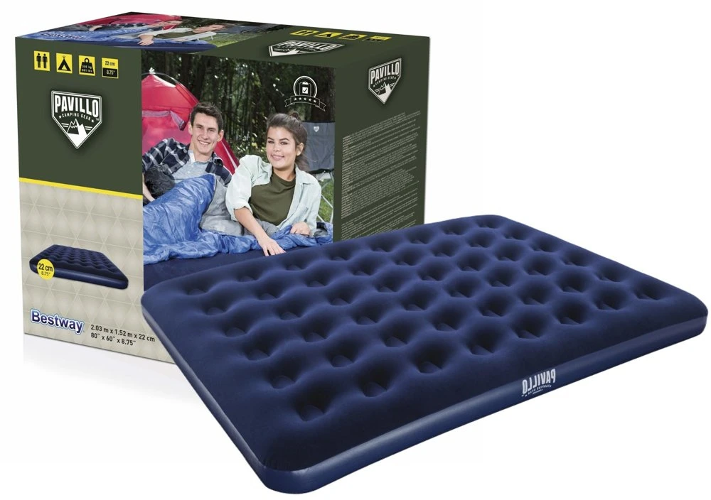 Pripučiamas Čiužinys BESTWAY QUEEN 203x152x22cm 67003-6232
