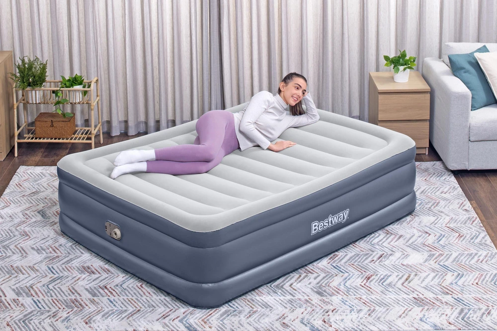 Veliūrinio čiužinio lova 203 x 152 x 51 cm Bestway 6713I