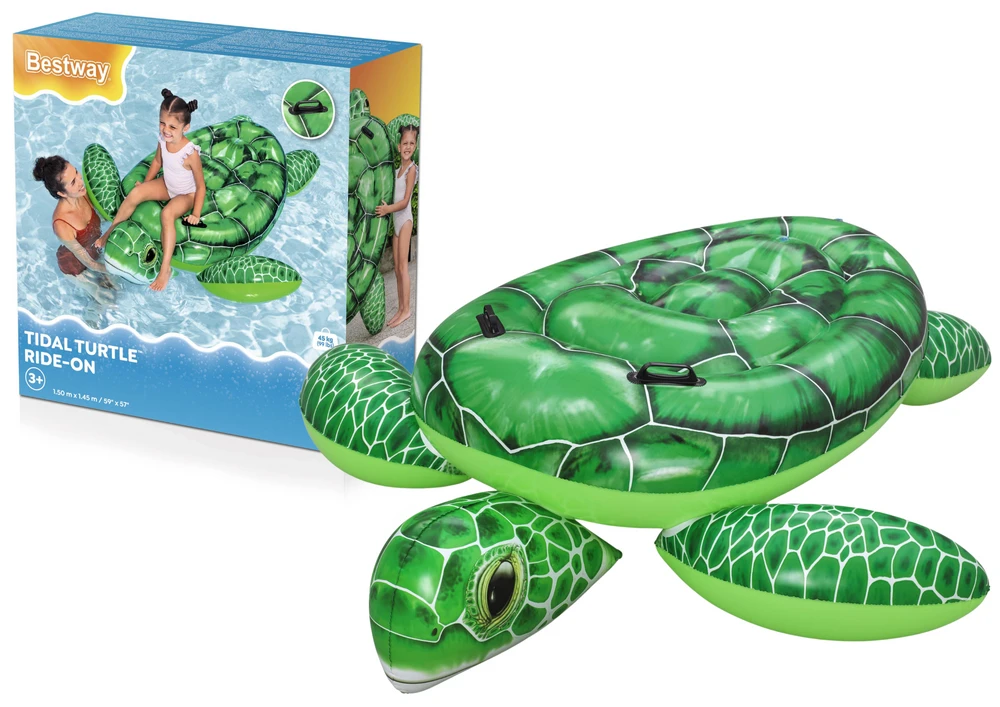 Bestway pripučiamas čiužinys su rankenomis TURTLE 41524